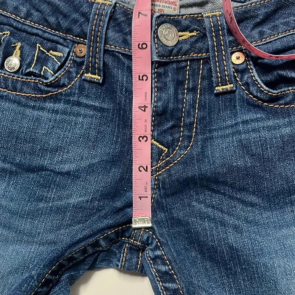 True Religion denim‎ jeans women’s size 28 True Religion 7” rise jeans cowgirl - Picture 4 of 13